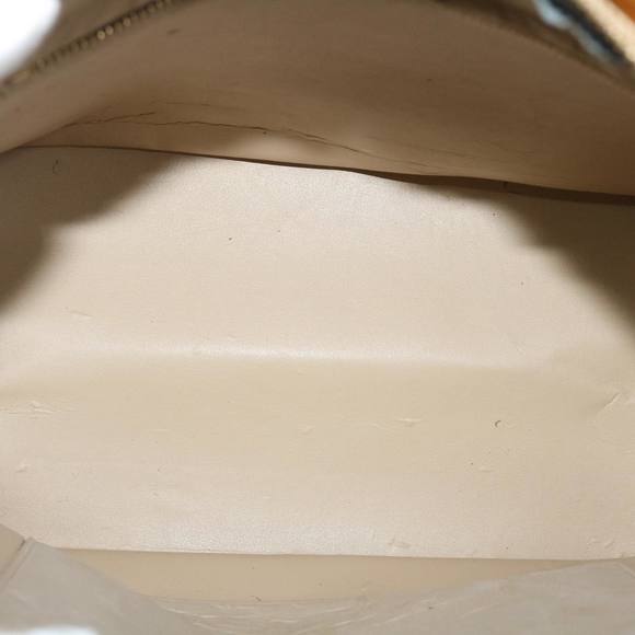 LOUIS VUITTON Monogram Vernis Houston Hand Bag Yellow M91055 LV Auth hk567 - Picture 11 of 16